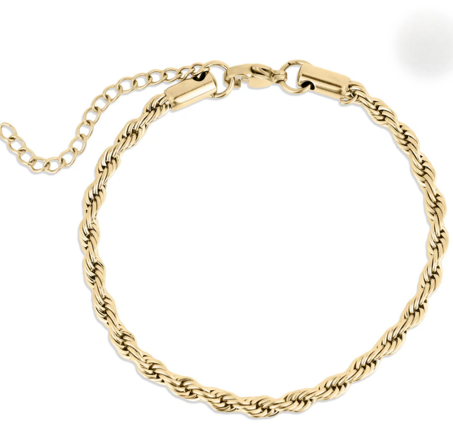 Bracelet Stainless Steel Rope Chain 3mm