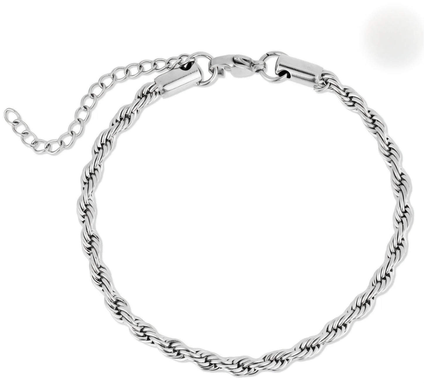Bracelet Stainless Steel Rope Chain 3mm