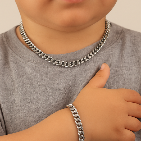Bracelet 3mm Stainless Steel Curb Link Diamond Cut