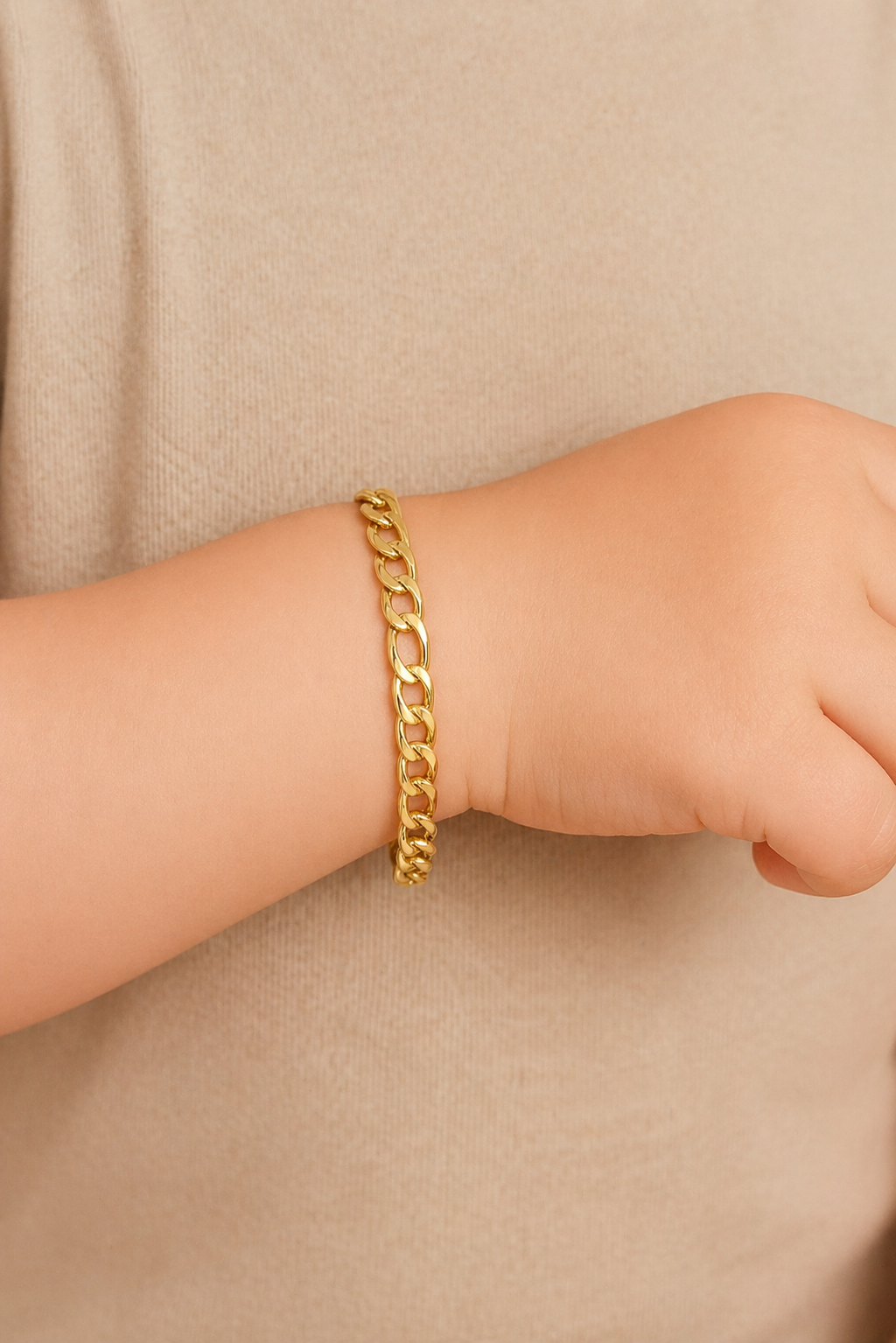Bracelet Stainless Steel Figaro 3mm