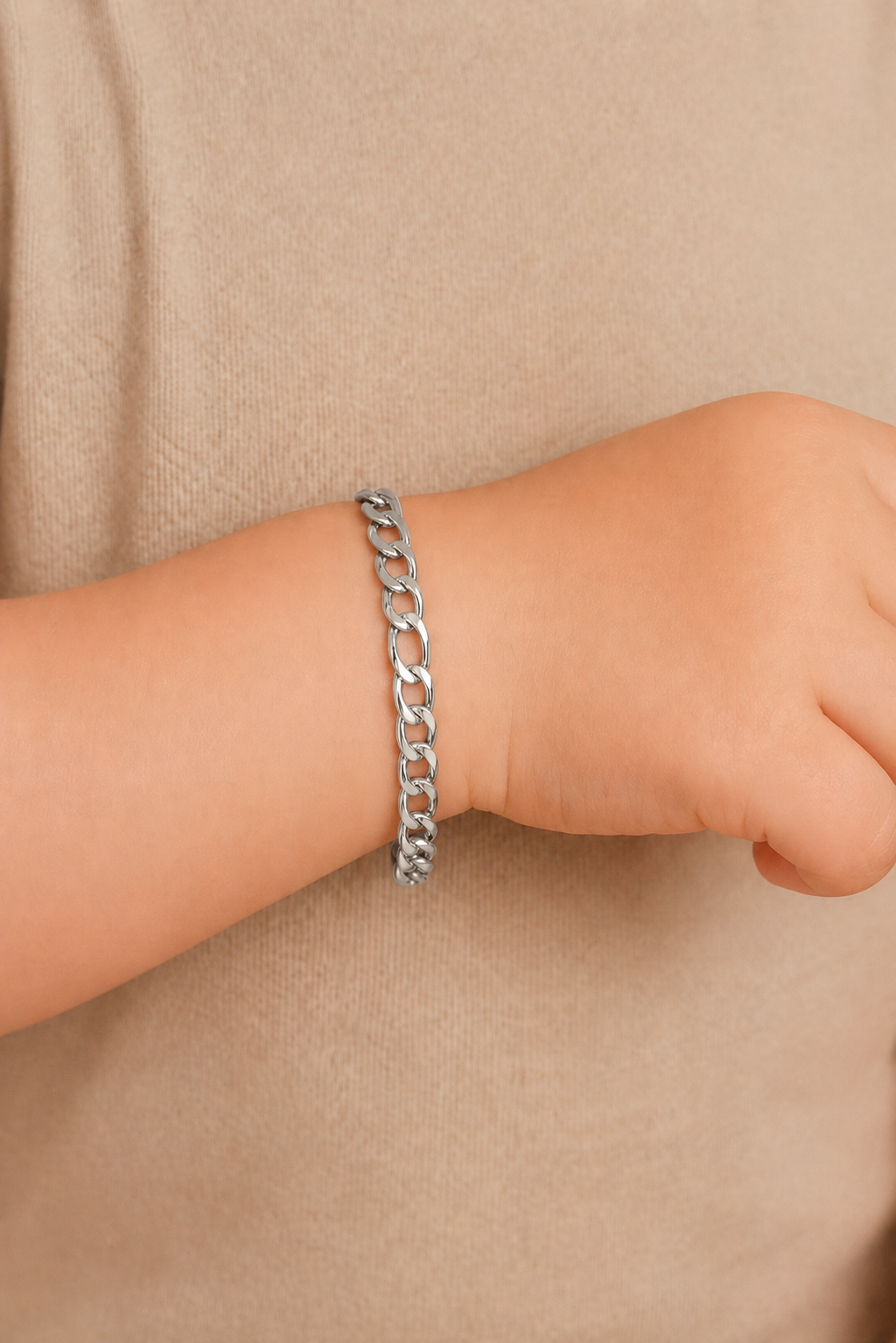 Bracelet Stainless Steel Figaro 3mm