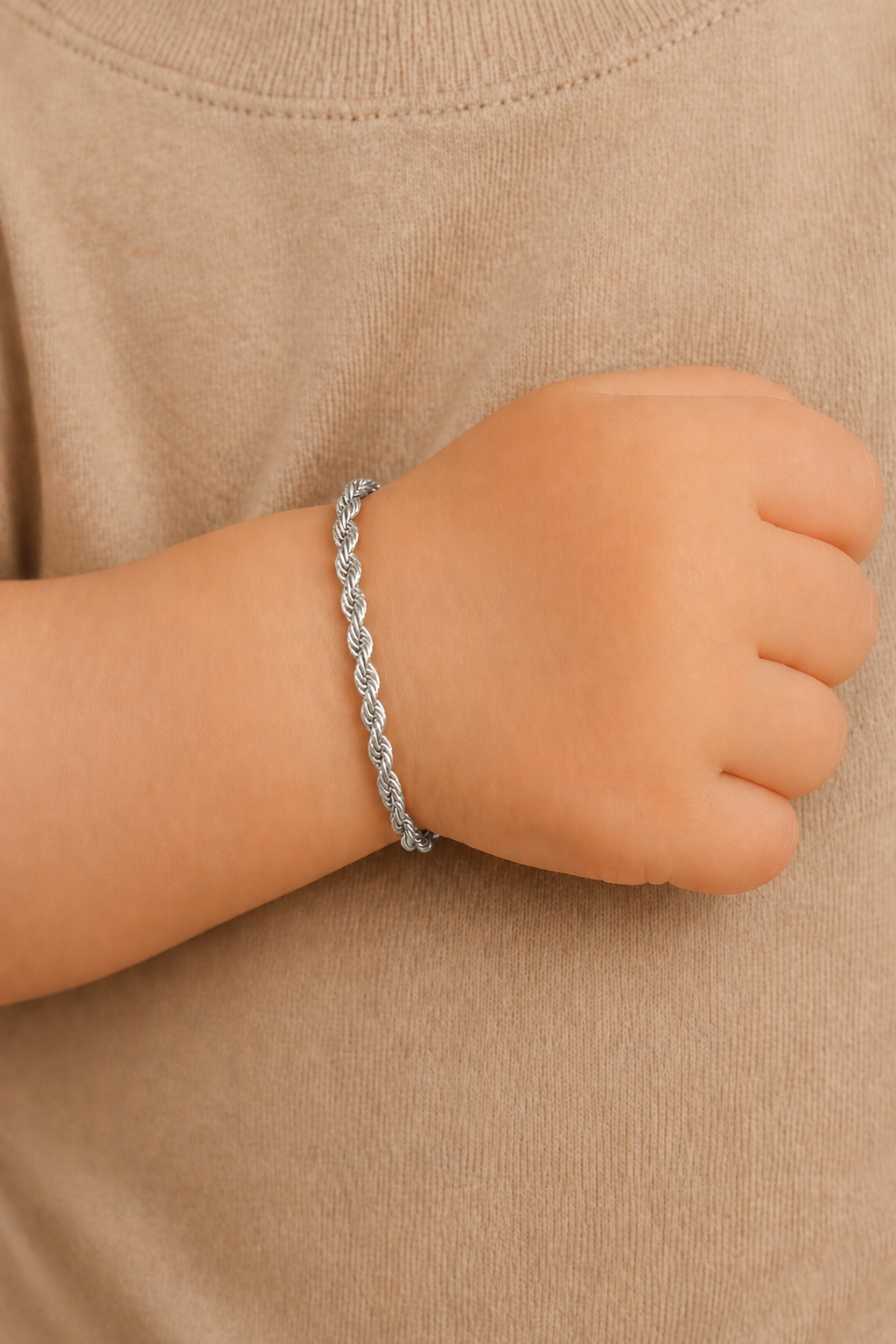 Bracelet Stainless Steel Rope Chain 3mm